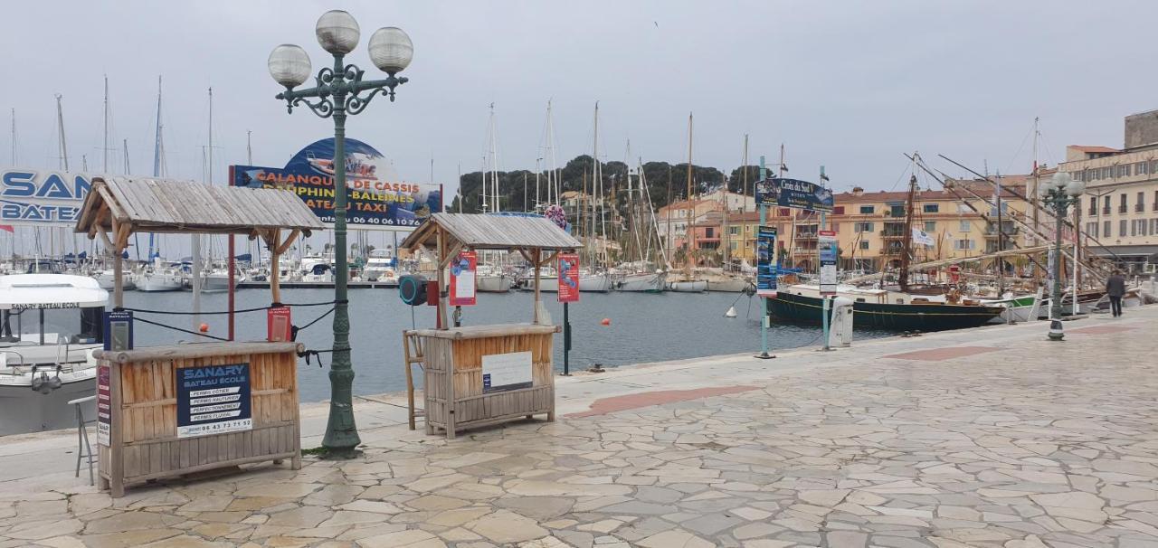 Appartement Entier Au Dessus De Villa, Climatisation Reversible Poele A Bois Tres Chaleureux , Wi Fi Parking Privee Gratuit Situation 500 M, Plage Et Centre Ville ซานารี-ซูร์-แมร์ ภายนอก รูปภาพ